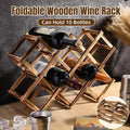 Wooden Wine Rack Display Shelf Stand for Home Bar Storage Wine Bottle Holder V528-WINE-RACK-10-730577