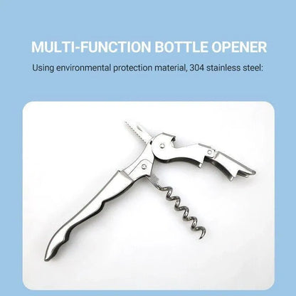 Waiters Friend Corkscrew Stainless Steel Wine Bottle Opener Screw Knife Bar V528-WINEOPENER-804582