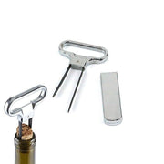Stainless Steel Wine Cork Puller Opener for Fragile or Damaged Corks V528-WINEOPENER-SILVER-54862
