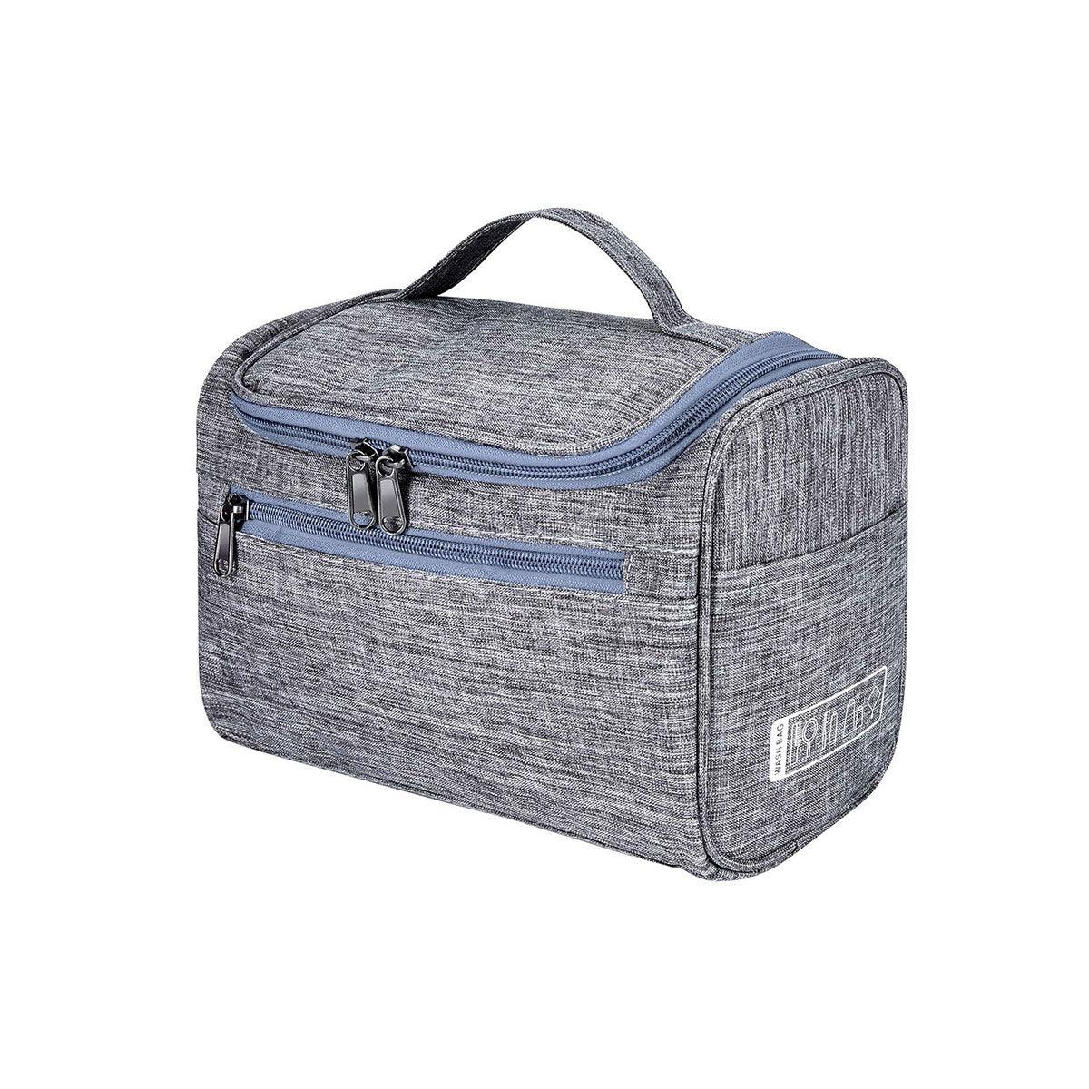 Womens Cosmetic Bag Make Up Case Travel Toiletry Wash Organiser Vanity Nail Box - Wine Red V528-WINERED-210778