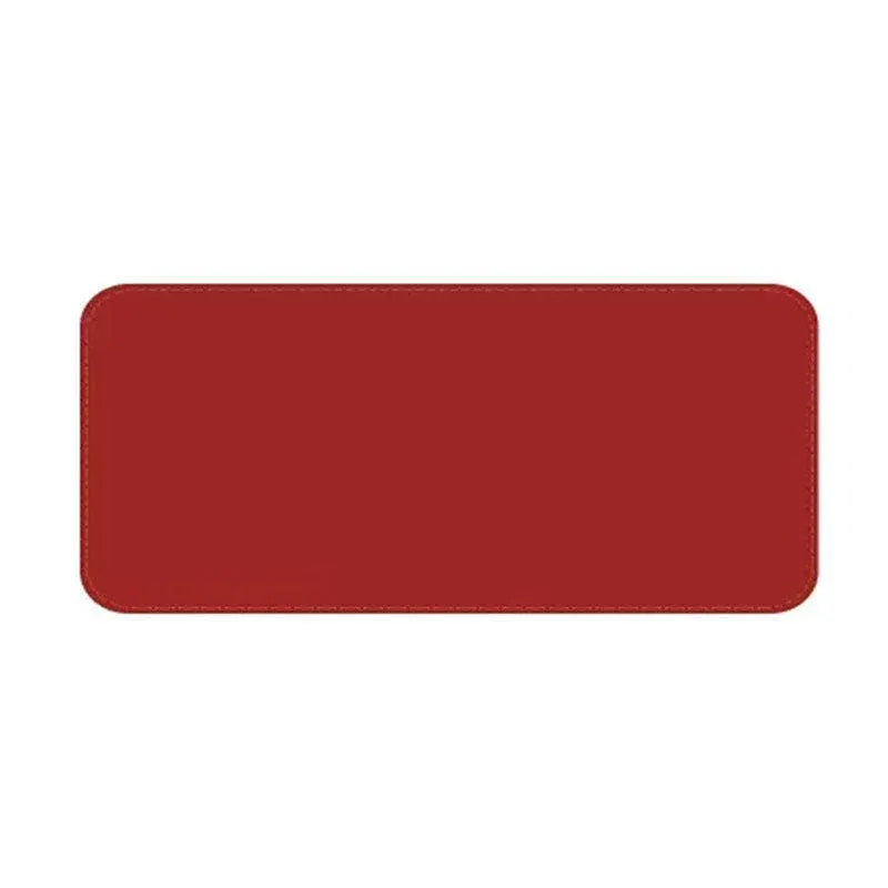 Large Leather Gaming Mouse Pad Waterproof Desk Keyboard Mat 120 x 60cm - Wine Red V528-WINERED120-60CM20953