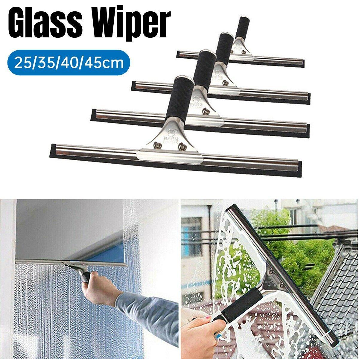 Household Wiper Bathroom Scraper Cleaning Tool for Glass and Floor Cleaning - 25CM V528-WIPER-25CM-291575