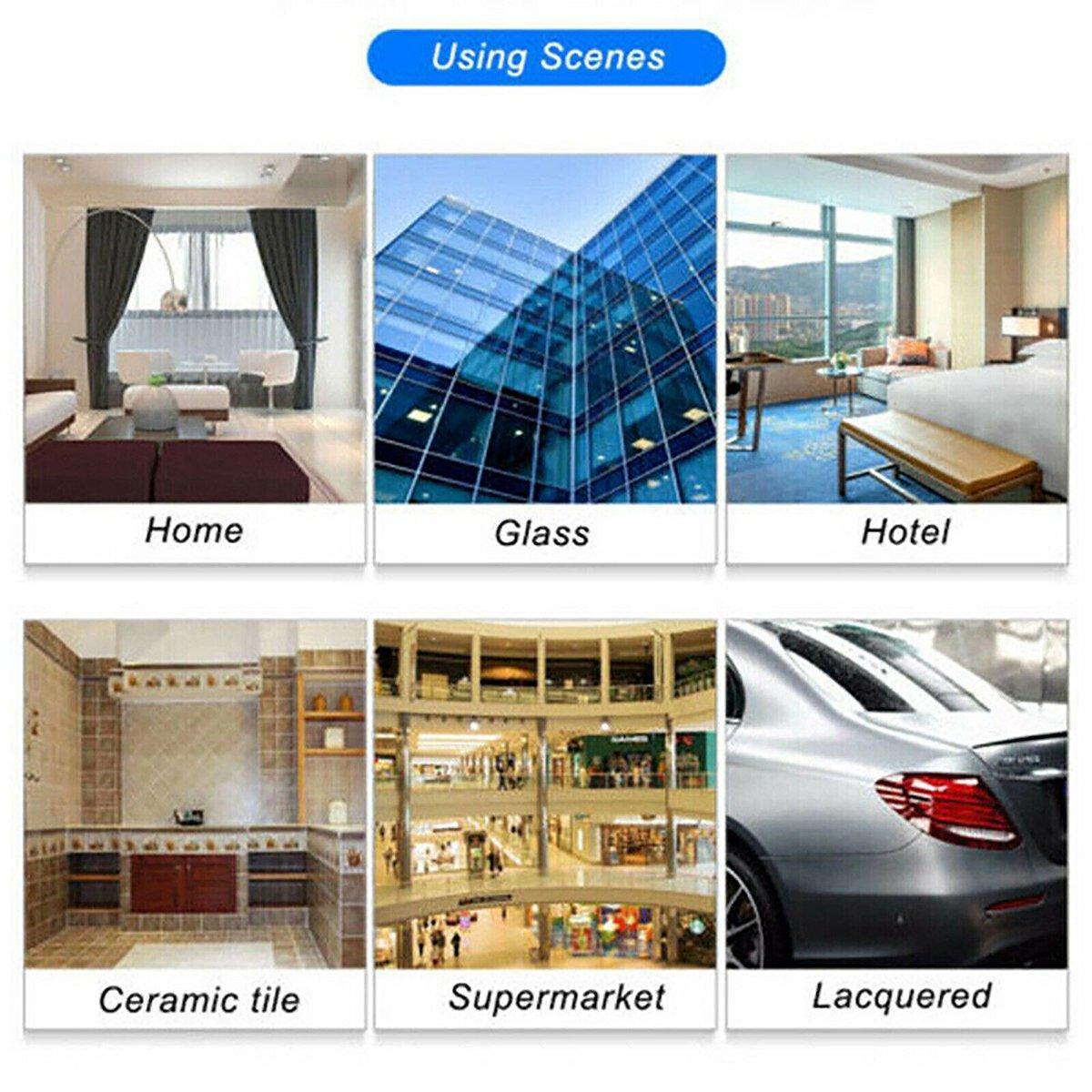 Household Wiper Bathroom Scraper Cleaning Tool for Glass and Floor Cleaning - 25CM V528-WIPER-25CM-291575