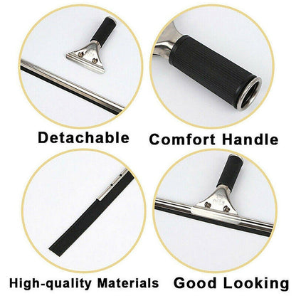 Household Wiper Bathroom Scraper Cleaning Tool for Glass and Floor Cleaning - 40CM V528-WIPER-40CM-731196