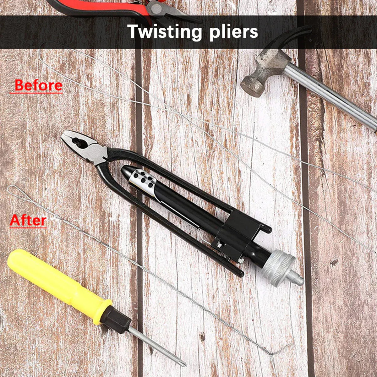 6 Inch Lock Wire Twisting Pliers Aviation Motorcycle Fuse Grip Tool V528-WIRE-CUTTER-6INCH-824587
