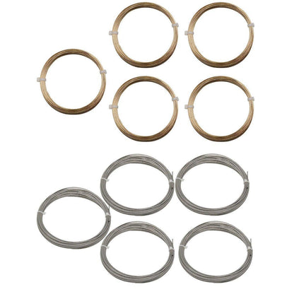5 Rolls Automotive Glass Removal Tools Steel Wire Rope Disassembling Kit - Silver V528-WIRE-ROPE-5ROLL-SILVER-722795