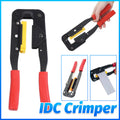IDC Crimping Plier Tool For Flat Ribbon Cable Connector Installation PC Repair V528-WIRE-STRAIGHTENER-824700