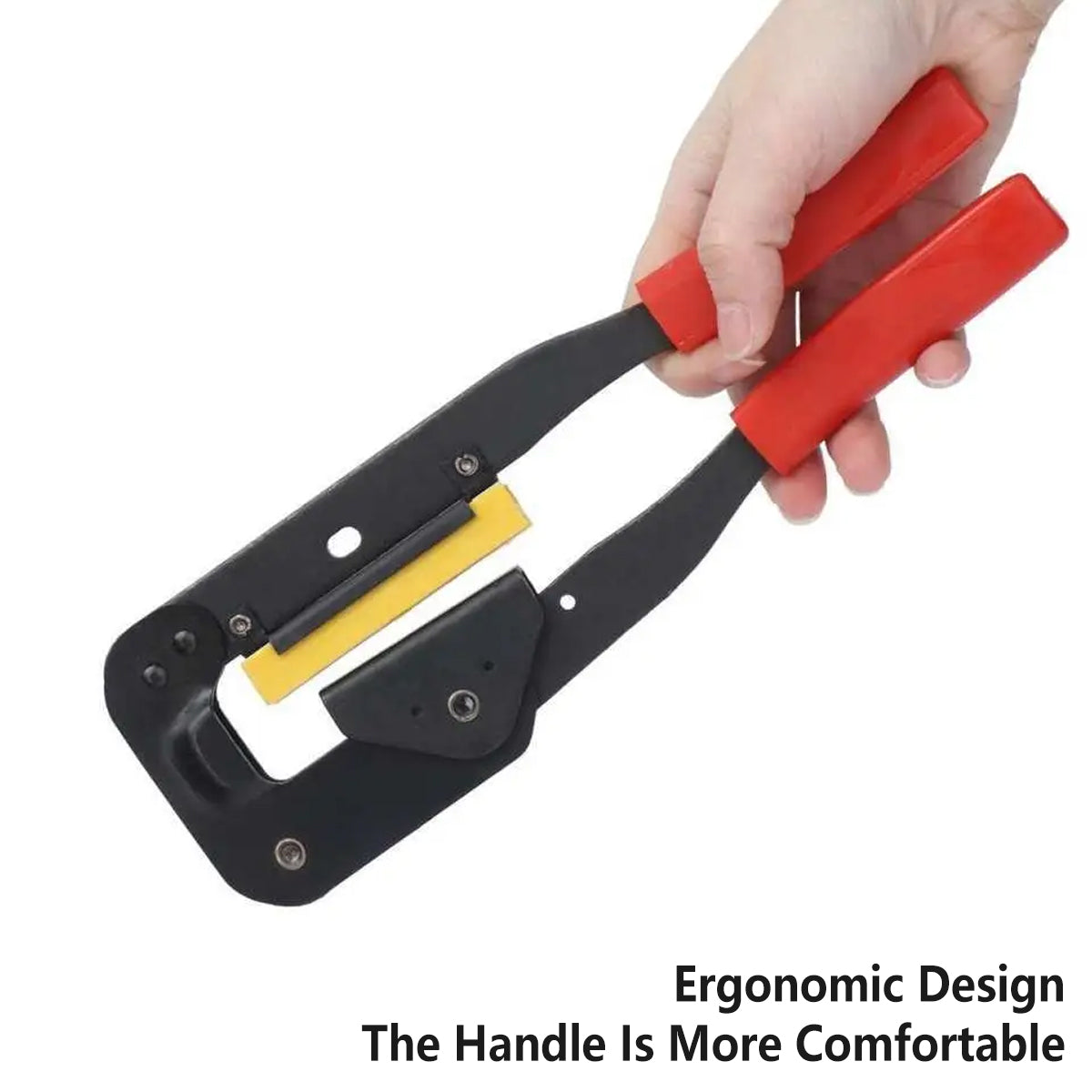 IDC Crimping Plier Tool For Flat Ribbon Cable Connector Installation PC Repair V528-WIRE-STRAIGHTENER-824700