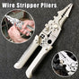 Multifunctional Wire Stripper Pliers Electric Cable Crimper and Cutter Tool Set V528-WIRE-STRIPPER-721500