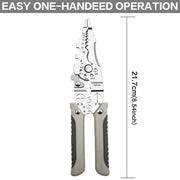 Multifunctional Wire Stripper Pliers Electric Cable Crimper and Cutter Tool Set V528-WIRE-STRIPPER-721500
