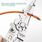 Multifunctional Wire Stripper Pliers Electric Cable Crimper and Cutter Tool Set V528-WIRE-STRIPPER-721500