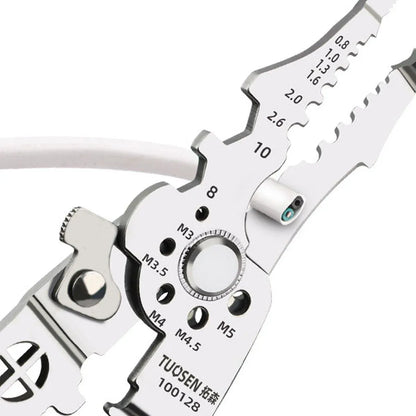Multifunctional Wire Stripper Pliers Electric Cable Crimper and Cutter Tool Set V528-WIRE-STRIPPER-721500
