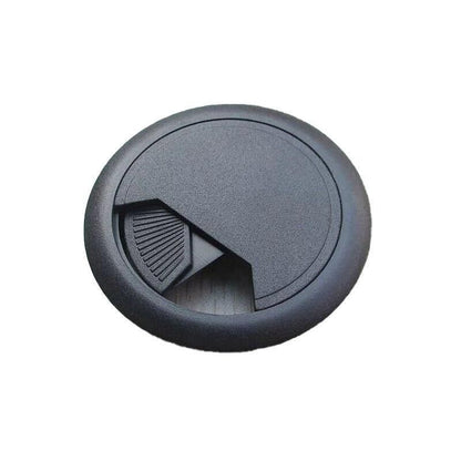 Desk Grommet Cable Hole Covers 50mm Wire Tidy Port for Table Surface 12pcs Set - White-12PCS V528-WIREBO-WHITE12PCS-46261