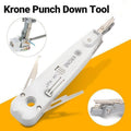Network Cable Punch Down Tool with Hook and Blade for RJ45 RJ11 Cat5e Cat6 V528-WIRECUTTER-577471