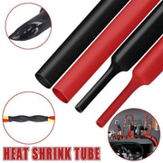 Grade Marine Heat Shrink Tubing 3:1 Wire Sleeve Glue Inside Fast Wrap Insulation Black 5M - 6.4mm*5M V528-WIRESLEEVE-6-4-BLACK5M-01558
