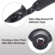 Grade Marine Heat Shrink Tubing 3:1 Wire Sleeve Glue Inside Fast Wrap Insulation Black 5M - 6.4mm*5M V528-WIRESLEEVE-6-4-BLACK5M-01558