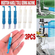 3x Automatic Needle Threader -Insertion Handle Tools Sewing Machine - White V528-WIRETHREADER-WHITE-3PCS-70146