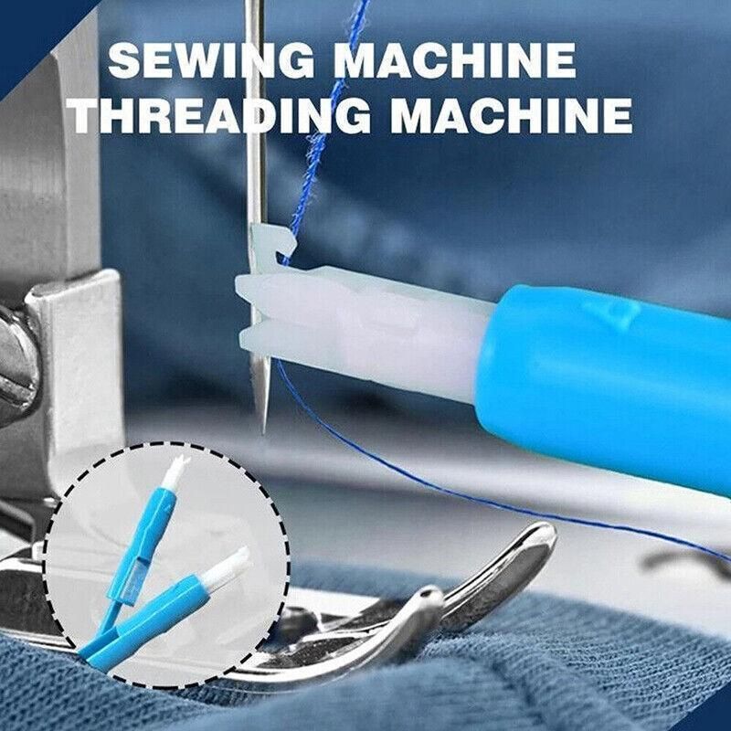 3x Automatic Needle Threader -Insertion Handle Tools Sewing Machine - White V528-WIRETHREADER-WHITE-3PCS-70146