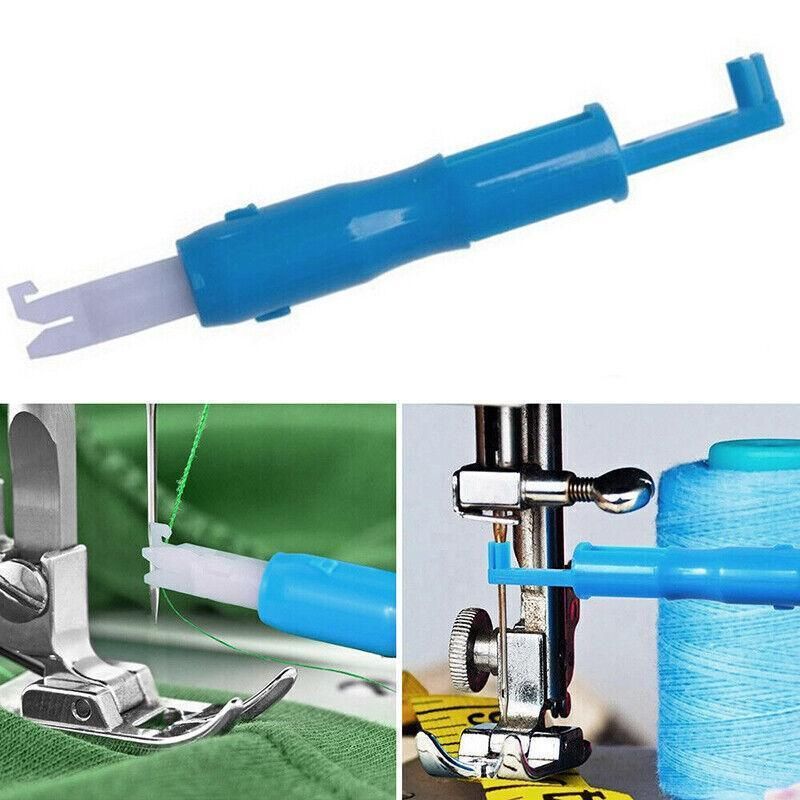 3x Automatic Needle Threader -Insertion Handle Tools Sewing Machine - White V528-WIRETHREADER-WHITE-3PCS-70146