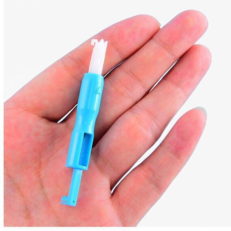 3x Automatic Needle Threader -Insertion Handle Tools Sewing Machine - White V528-WIRETHREADER-WHITE-3PCS-70146