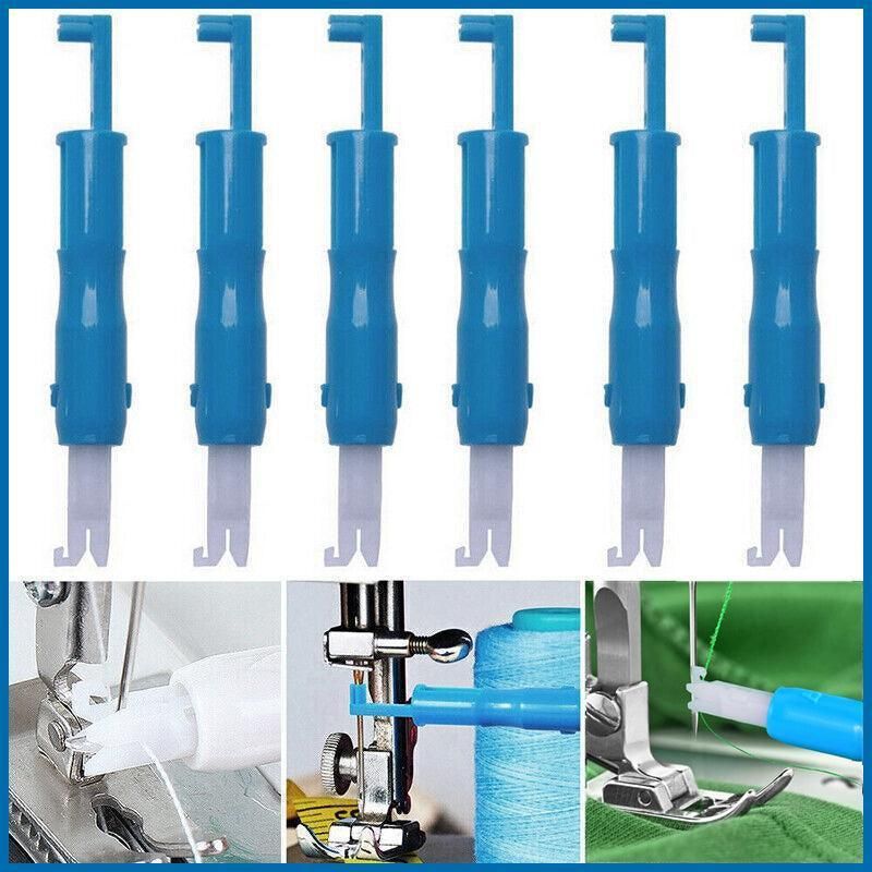 3x Automatic Needle Threader -Insertion Handle Tools Sewing Machine - White V528-WIRETHREADER-WHITE-3PCS-70146