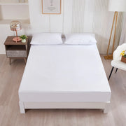 Waterproof Mattress Protector Fitted Sheet Bed Cover for Single King Single Double Queen - 152x203cm V528-WMP-QUEEN-152-203-239970