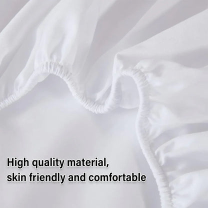 Waterproof Mattress Protector Fitted Sheet Bed Cover for Single King Single Double Queen - 152x203cm V528-WMP-QUEEN-152-203-239970