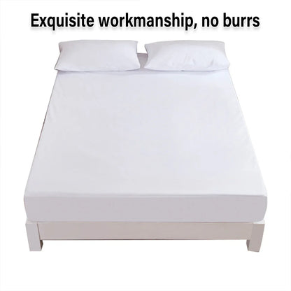 Waterproof Mattress Protector Fitted Sheet Bed Cover for Single King Single Double Queen - 99x190cm V528-WMP-TWIN-99-190-658737