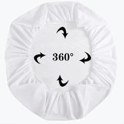 Waterproof Mattress Protector Fitted Sheet Bed Cover for Single King Single Double Queen - 99x190cm V528-WMP-TWIN-99-190-658737