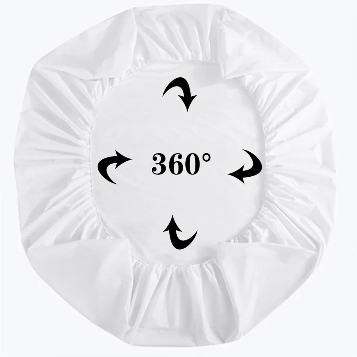 Waterproof Mattress Protector Fitted Sheet Bed Cover for Single King Single Double Queen - 99x190cm V528-WMP-TWIN-99-190-658737