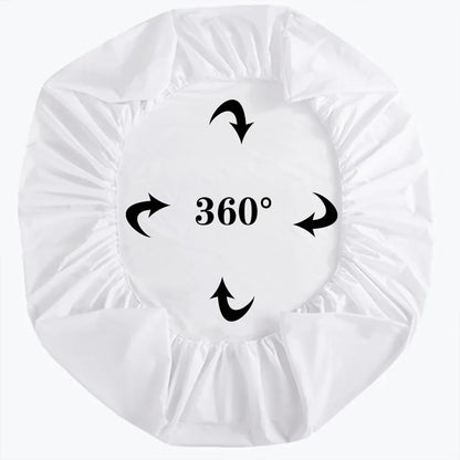 Waterproof Mattress Protector Fitted Sheet Bed Cover for Single King Single Double Queen - 99x190cm V528-WMP-TWIN-99-190-658737