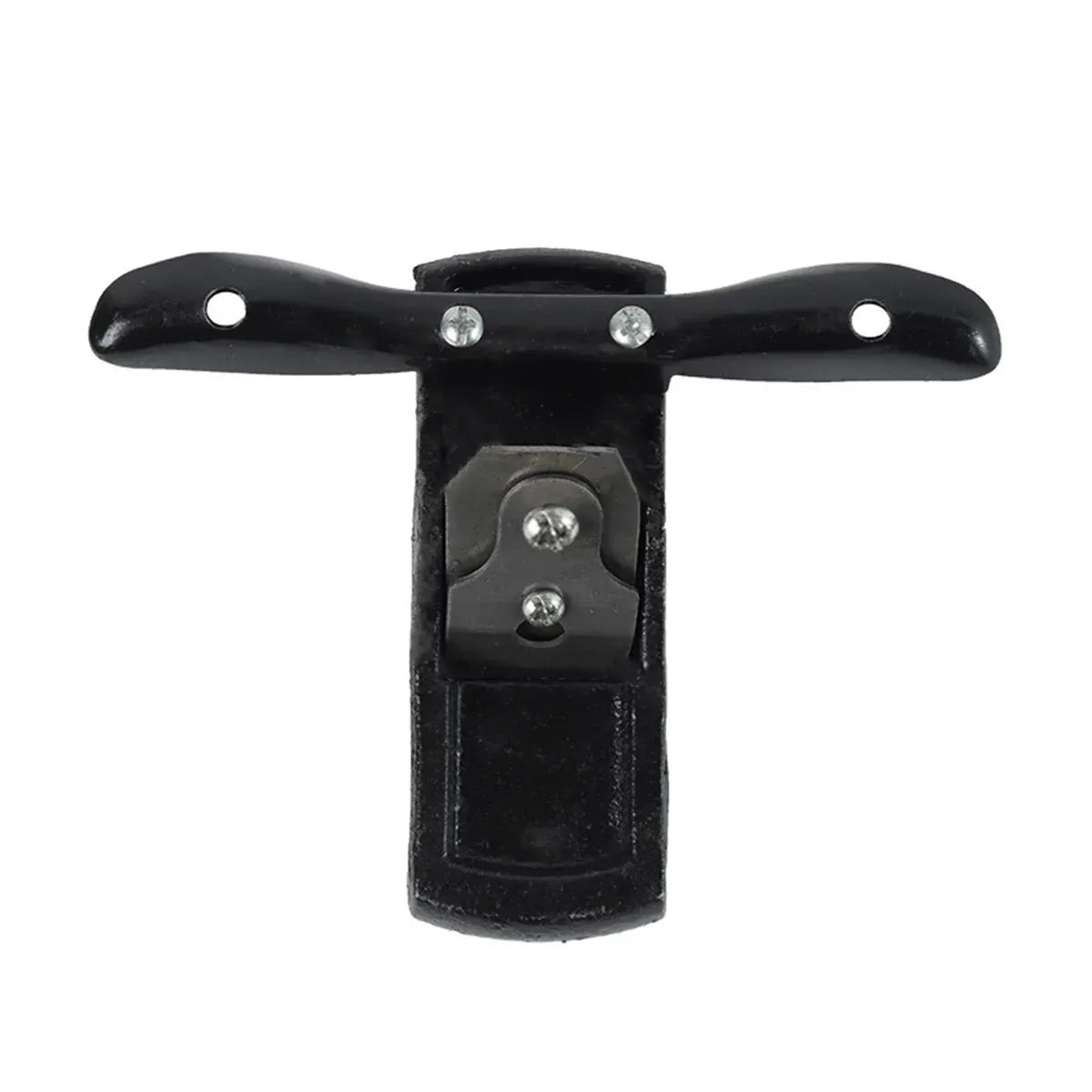 Mini Handheld Cast Iron Woodworking Planer Manual Flat Trimming Smoothing Tool V528-WOOD-PLANE-BLACK-734494