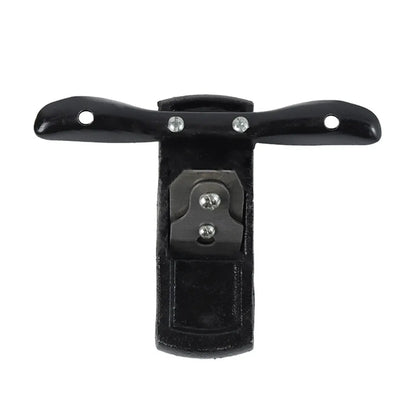 Mini Handheld Cast Iron Woodworking Planer Manual Flat Trimming Smoothing Tool V528-WOOD-PLANE-BLACK-734494