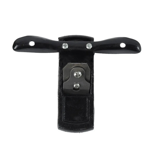 Mini Handheld Cast Iron Woodworking Planer Manual Flat Trimming Smoothing Tool V528-WOOD-PLANE-BLACK-734494
