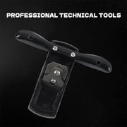 Mini Handheld Cast Iron Woodworking Planer Manual Flat Trimming Smoothing Tool V528-WOOD-PLANE-BLACK-734494