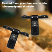 Mini Handheld Cast Iron Woodworking Planer Manual Flat Trimming Smoothing Tool V528-WOOD-PLANE-BLACK-734494
