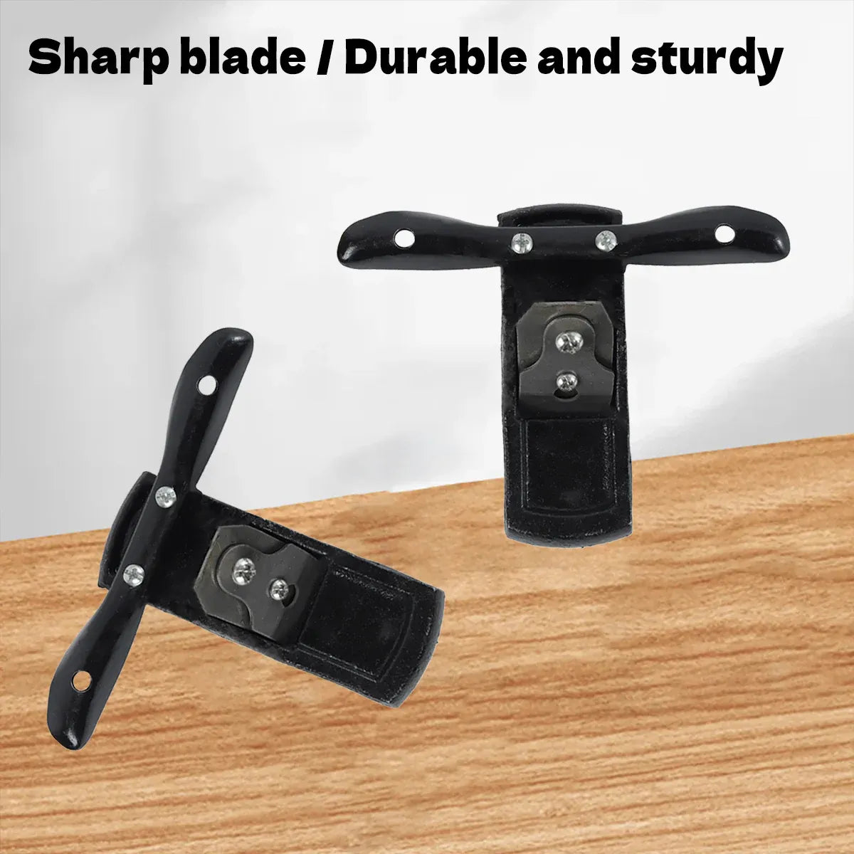 Mini Handheld Cast Iron Woodworking Planer Manual Flat Trimming Smoothing Tool V528-WOOD-PLANE-BLACK-734494