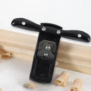 Mini Handheld Cast Iron Woodworking Planer Manual Flat Trimming Smoothing Tool V528-WOOD-PLANE-BLACK-734494
