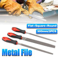 3pcs Woodworking File Trimming Sanding Tool Set for Wood Metal Shaping Smoothing V528-WOOD-RASP-3PCS-861523