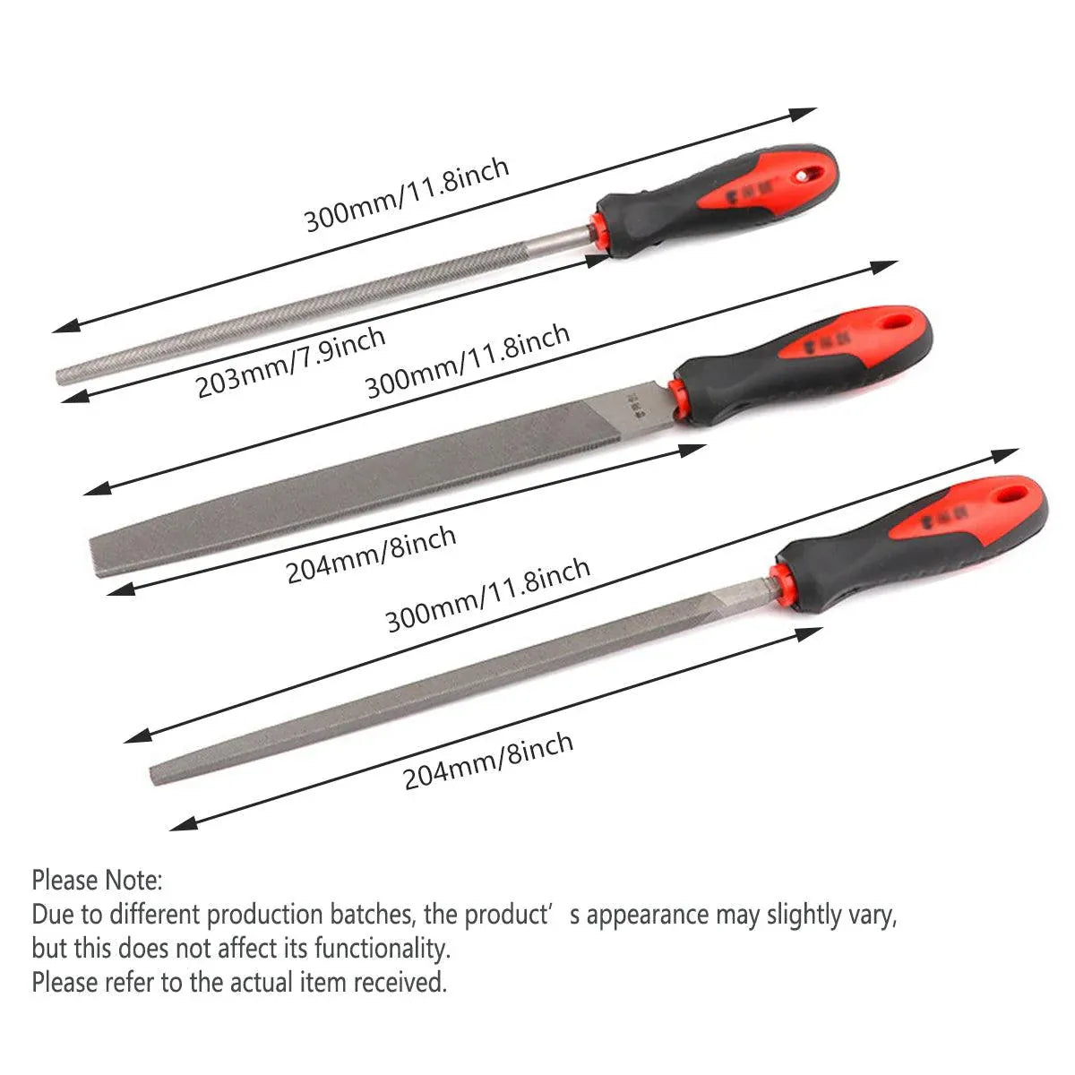 3pcs Woodworking File Trimming Sanding Tool Set for Wood Metal Shaping Smoothing V528-WOOD-RASP-3PCS-861523