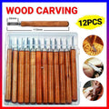 12Pcs Wood Carving Tool Chisels Set Woodcut Knife Arts Crafts Woodworking Chisel V528-WOODCARVING-12PCS-465869
