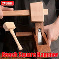 DIY Leather Craft Tools Square Solid Wood Hammer Mallet for Leatherworking V528-WOODEN-HAMMER-701700