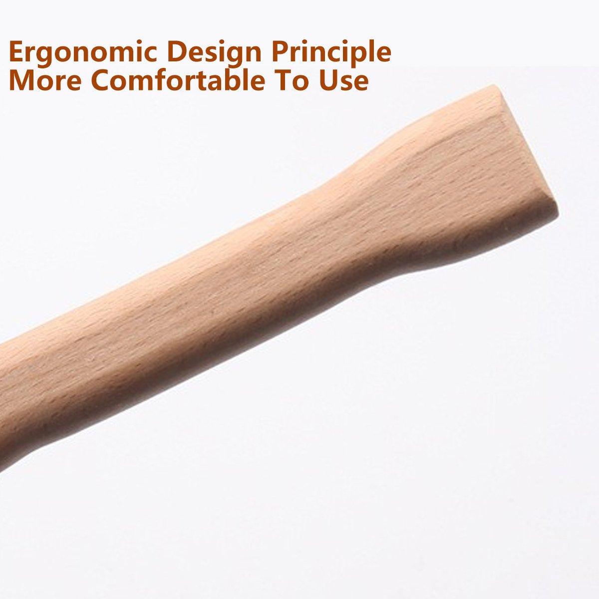 DIY Leather Craft Tools Square Solid Wood Hammer Mallet for Leatherworking V528-WOODEN-HAMMER-701700