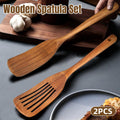 2pcs Wooden Frying Spatula Long Handle Stir Fry Spatula Kitchen Cooking Utensils V528-WOODEN-SHOVEL-2PCS-750228