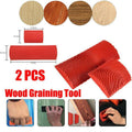 2PCS Wood Graining Tool Wood Grain Wall Art Paint For Wall Painting Decor DIY V528-WOODGRAINTOOLS-69260