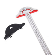 Woodworking Edge Ruler Protractor Angle Measuring Tool Carpenter - 20 inch V528-WOODWORKERS-RULE-20INCHES-335026