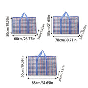 10PCS Large Waterproof Moving Packing Bags Woven Storage Luggage Quilt Bags - Medium V528-WOVEN-BAG-10PCS-M-373173