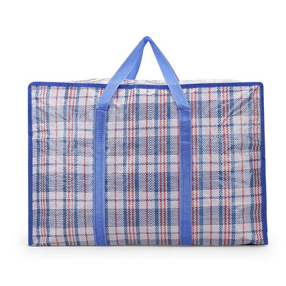 10PCS Large Waterproof Moving Packing Bags Woven Storage Luggage Quilt Bags - Medium V528-WOVEN-BAG-10PCS-M-373173