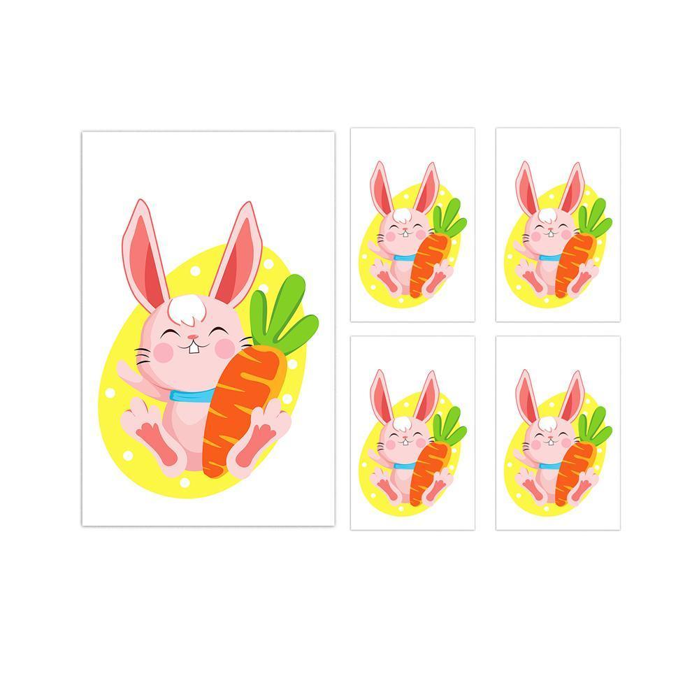 Jumping Sack Race Bags 5pcs Set for Outdoor Garden Party Family Group Activity Game - Chick V528-WOVEN-BAG-5PCS-B-CHICK-865021