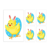 Jumping Sack Race Bags 5pcs Set for Outdoor Garden Party Family Group Activity Game - Chick V528-WOVEN-BAG-5PCS-B-CHICK-865021